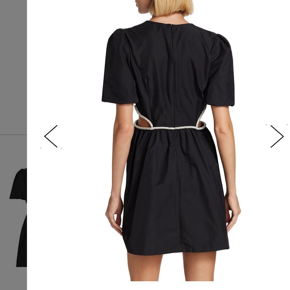 Wayf Esmeralda Cutout Rhinestone Dress - Picture 4 of 5